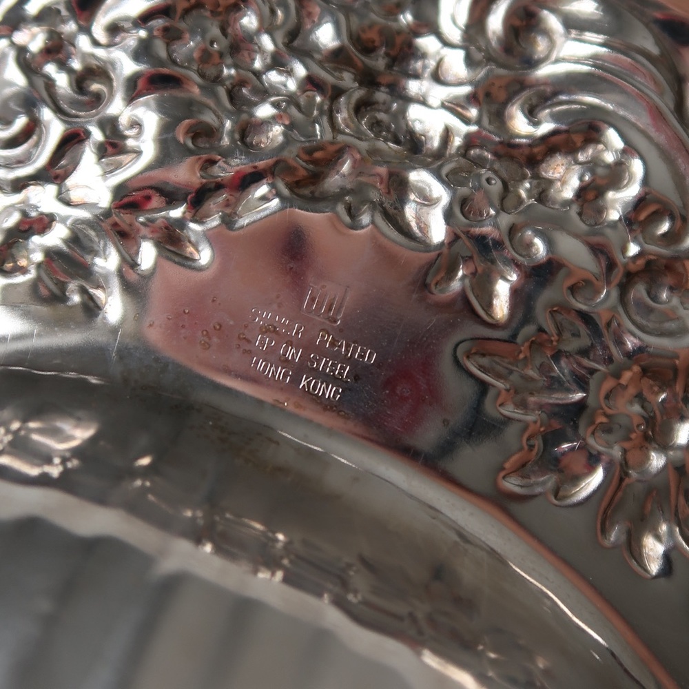 Vintage Shell Dish – Silver Plated (EP on Steel, Hong Kong) 80s-90s - Picture 8 of 8
